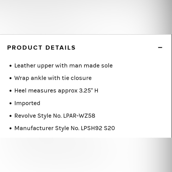 REVOLVE LPA Basile Heel in Bone White 🤍 - Picture 6 of 6